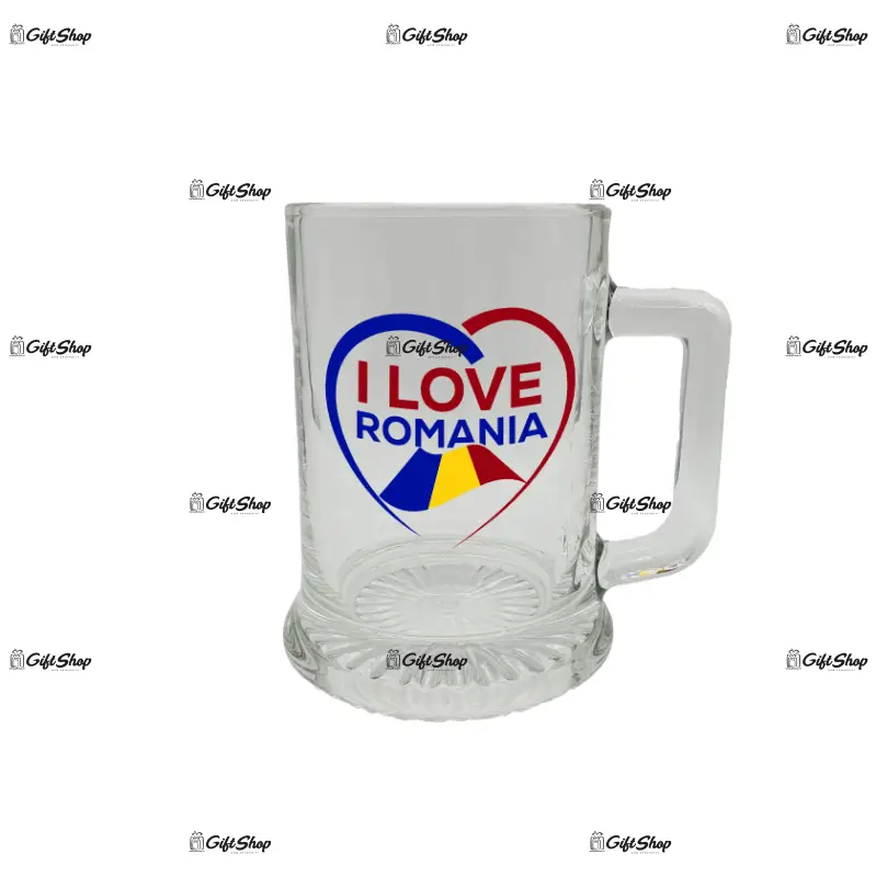 I love ro, halba cu mesaj 2
